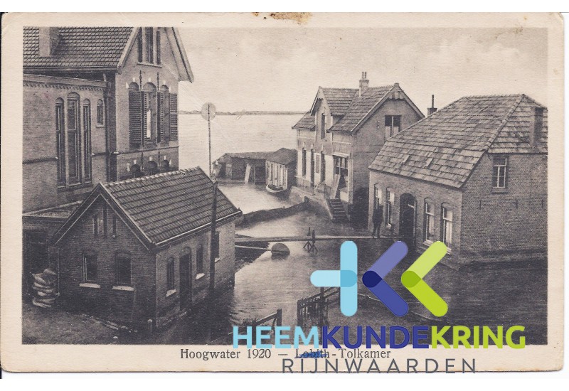 Hoogwater Lobith- Tolkamer 1920 Coll. N.Peperkamp F000002